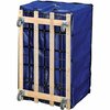 Global Industrial Vinyl Basket Bulk Truck, 24 Bushel, Blue, 53-1/4L x 36-1/4W x 30-1/2H 241986BL